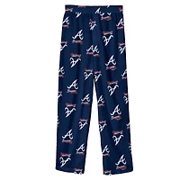 Pantalon de l'équipe des Braves d'Atlanta bleu marine Fanatics pour jeunes