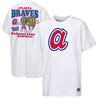 Youth Mitchell & Ness  White Atlanta Braves Cooperstown Concession T-Shirt