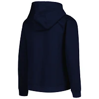 Youth Navy Atlanta Braves Team Primary Logo Pullover Hoodie