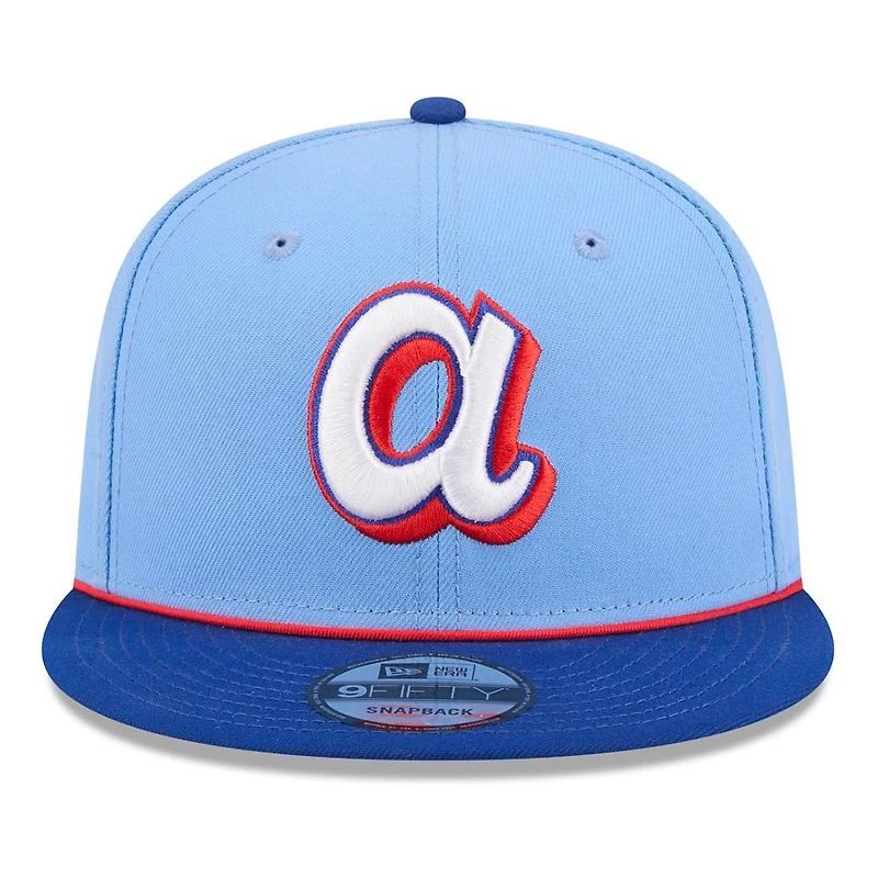 Youth New Era Light Blue Atlanta Braves 2026 City Connect 9FIFTY Snapback Hat