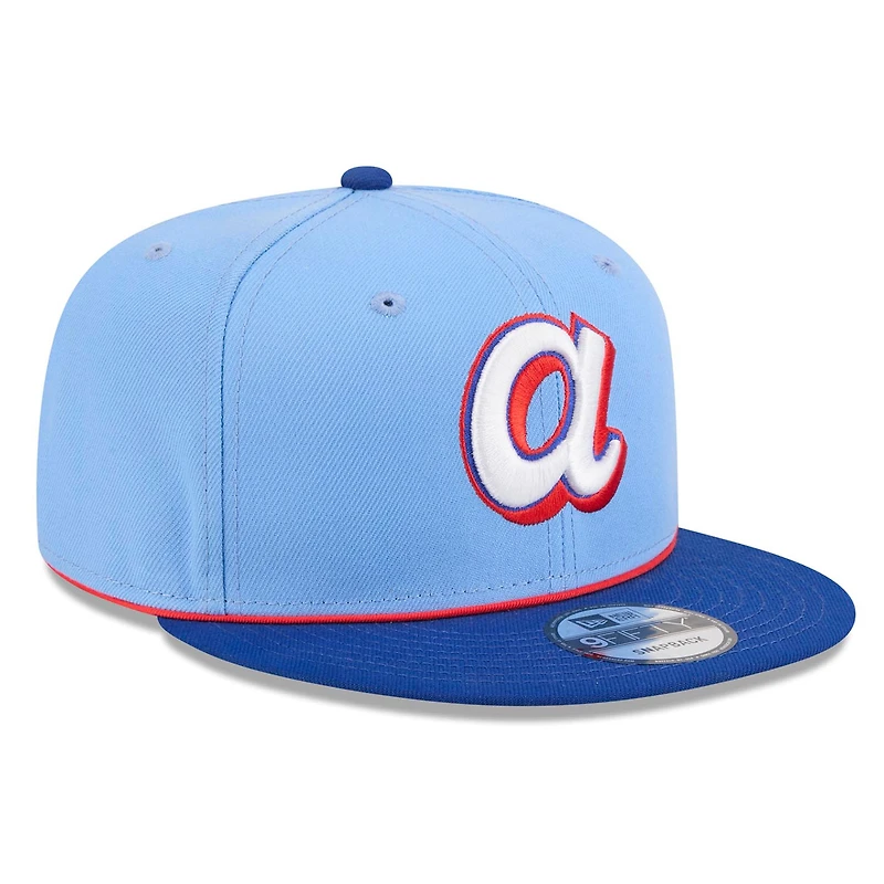 Youth New Era Light Blue Atlanta Braves 2026 City Connect 9FIFTY Snapback Hat