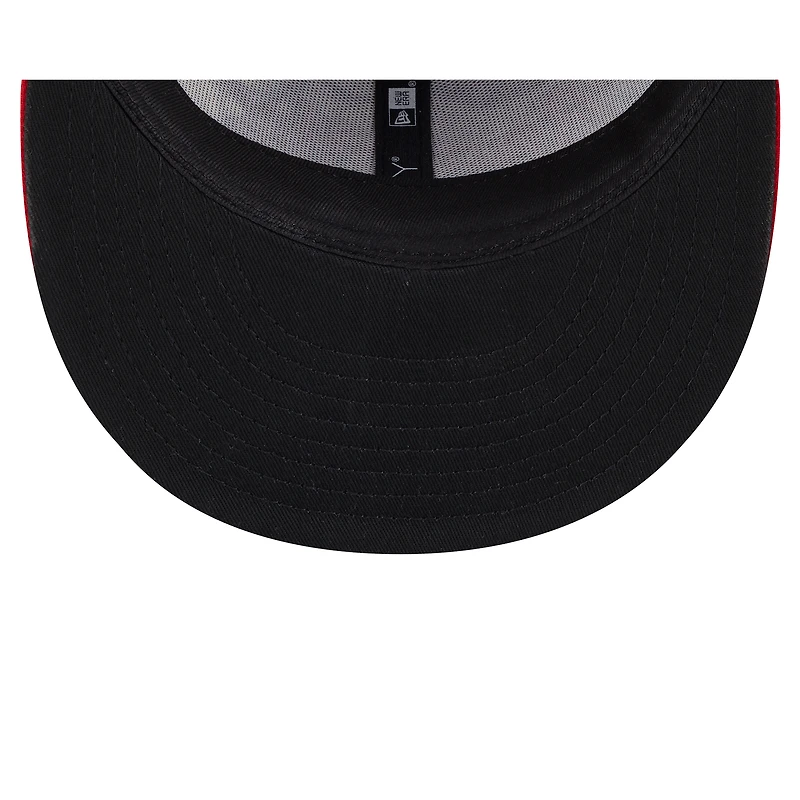 Casquette snapback 9FIFTY New Era bleu marine/orange Houston Astros 2025 MLB Players' Weekend pour jeunes