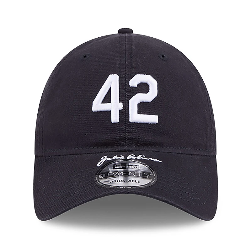 Youth New Era Navy Atlanta Braves 2026 Jackie Robinson Day 9TWENTY Adjustable Hat
