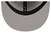 Youth New Era  Navy Atlanta Braves 9FIFTY Trucker Snapback Hat