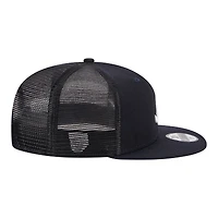Casquette trucker snapback New Era bleu marine Atlanta Braves 9FIFTY pour jeunes