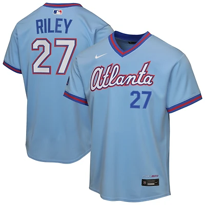 Youth Nike Austin Riley Powder Blue Atlanta Braves 2026 City Connect Stadium Jersey