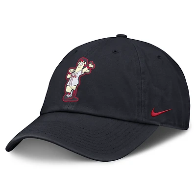 Casquette ajustable Nike marine Atlanta Braves Mascot Club pour enfant