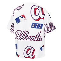 T-shirt blanc Youth Outerstuff Atlanta Braves 2026 City Connect Circus Catch
