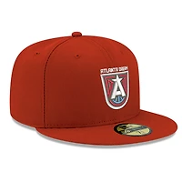 Men's New Era  Red Atlanta Dream Team 59FIFTY Fitted Hat