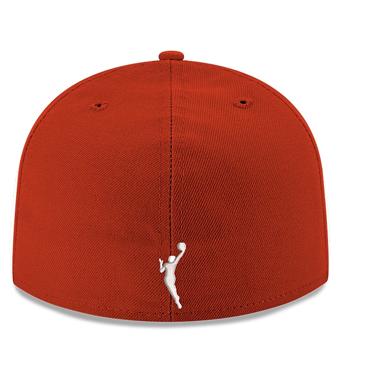 Casquette ajustée New Era Atlanta Dream Team 59FIFTY rouge pour homme