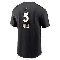 Men's Nike Angel Reese Black Atlanta Dream Name & Number Rebel Edition T-Shirt