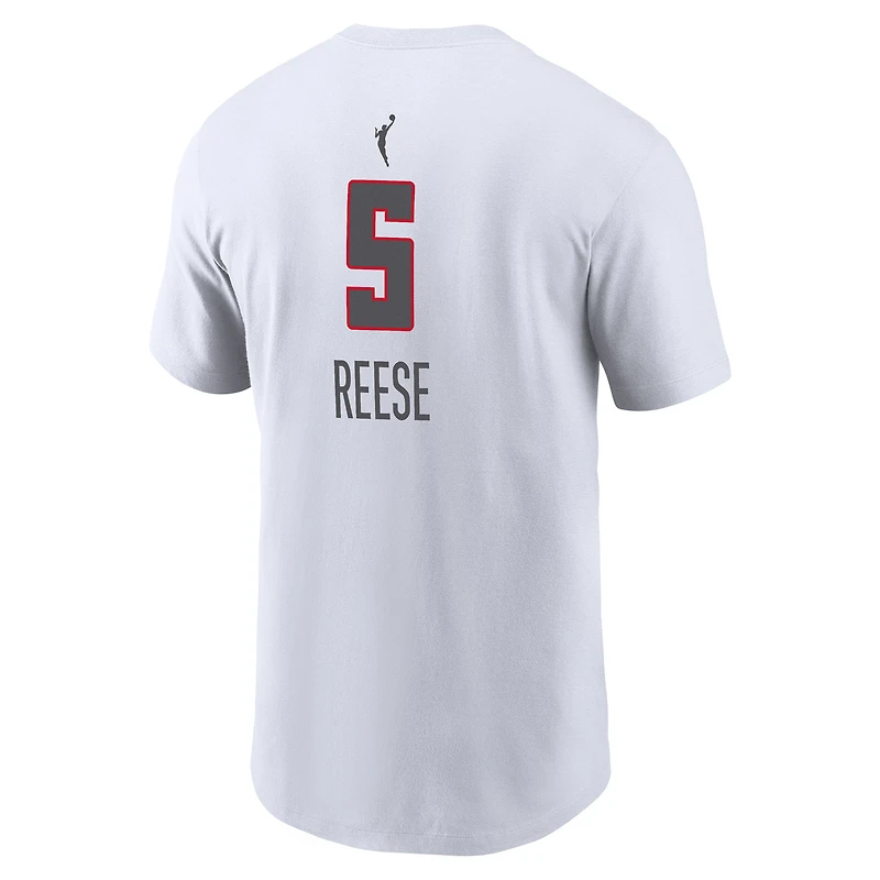 Men's Nike Angel Reese White Atlanta Dream Name & Number Heroine Edition T-Shirt
