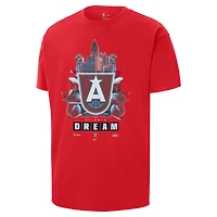 T-shirt Nike Atlanta Dream Original Content Max90 rouge pour homme