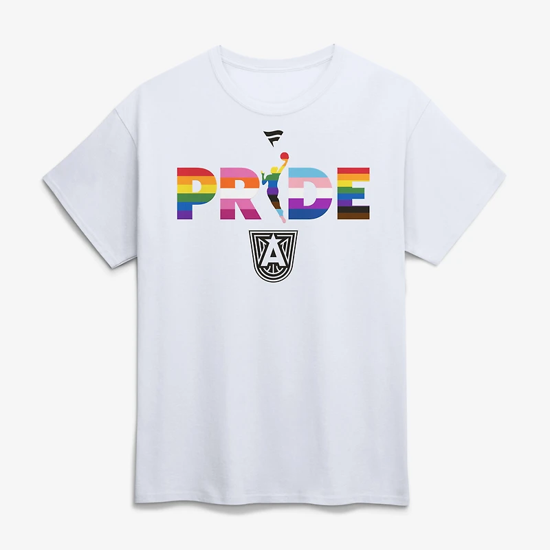 T-shirt blanc pour homme Atlanta Dream WNBA Pride