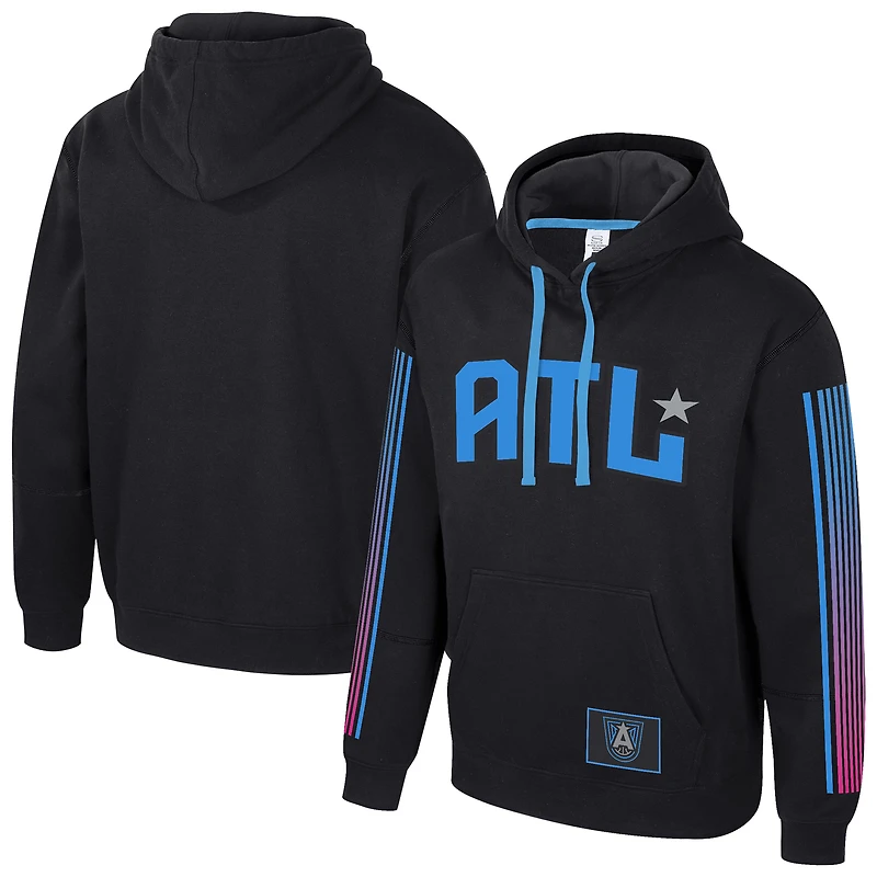 Sweat à capuche unisexe Stadium Essentials noir Atlanta Dream City Star Rebel Edition