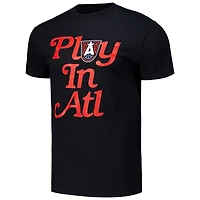 Unisex Black Atlanta Dream Play T-Shirt