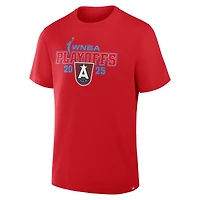 Unisex Fanatics  Red Atlanta Dream 2025 WNBA Playoffs T-Shirt