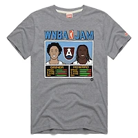 Unisex Homage Brittney Griner & Rhyne Howard Gray Atlanta Dream WNBA Jam Tri-Blend T-Shirt