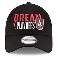 Unisex New Era  Black Atlanta Dream 2025 WNBA Playoffs 9TWENTY Adjustable Hat