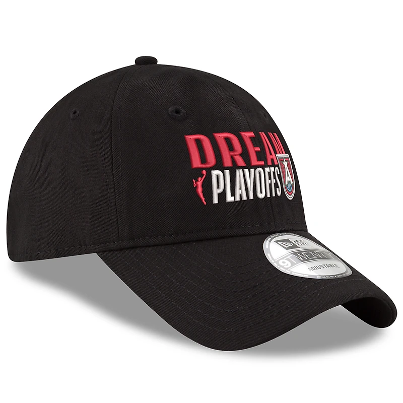 Unisex New Era  Black Atlanta Dream 2025 WNBA Playoffs 9TWENTY Adjustable Hat
