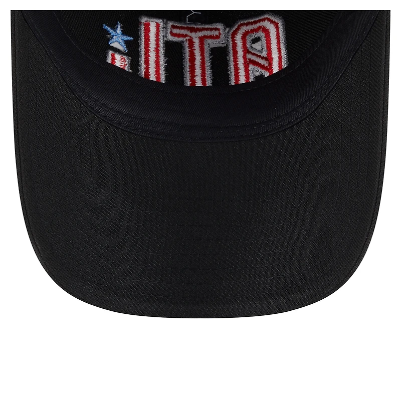 Unisex New Era Black Atlanta Dream Core Alt Logo 9TWENTY Adjustable Hat