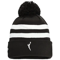 Unisex New Era Black Atlanta Dream Core Cuffed Knit Hat with Pom