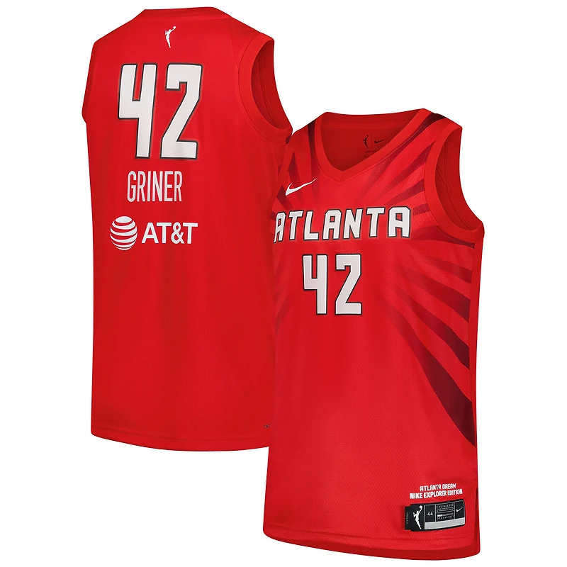 Unisex Nike Brittney Griner Red Atlanta Dream Explorer Edition Victory Jersey