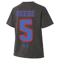 Unisex round21 Angel Reese Charcoal Atlanta Dream Motion Name & Number T-Shirt
