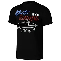 Unisex round21 Black Atlanta Dream Hoops T-Shirt