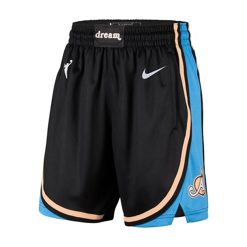 Women's Nike Black Atlanta Dream 2026 On-Court Dri-FIT Victory Shorts - Rebel Edition