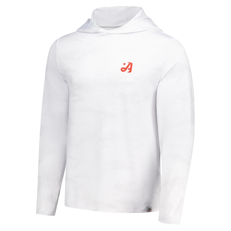 Sweat à capuche de performance Flag & Anthem gris Atlanta Drive GC Victory Destin pour homme