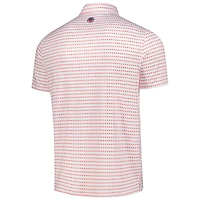 Men's Flag & Anthem  White Atlanta Drive GC All-Over Logo Polo