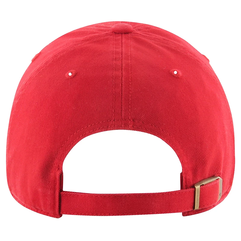 Casquette ajustable TGL Atlanta Drive GC Clean Up pour homme, modèle 47, rouge