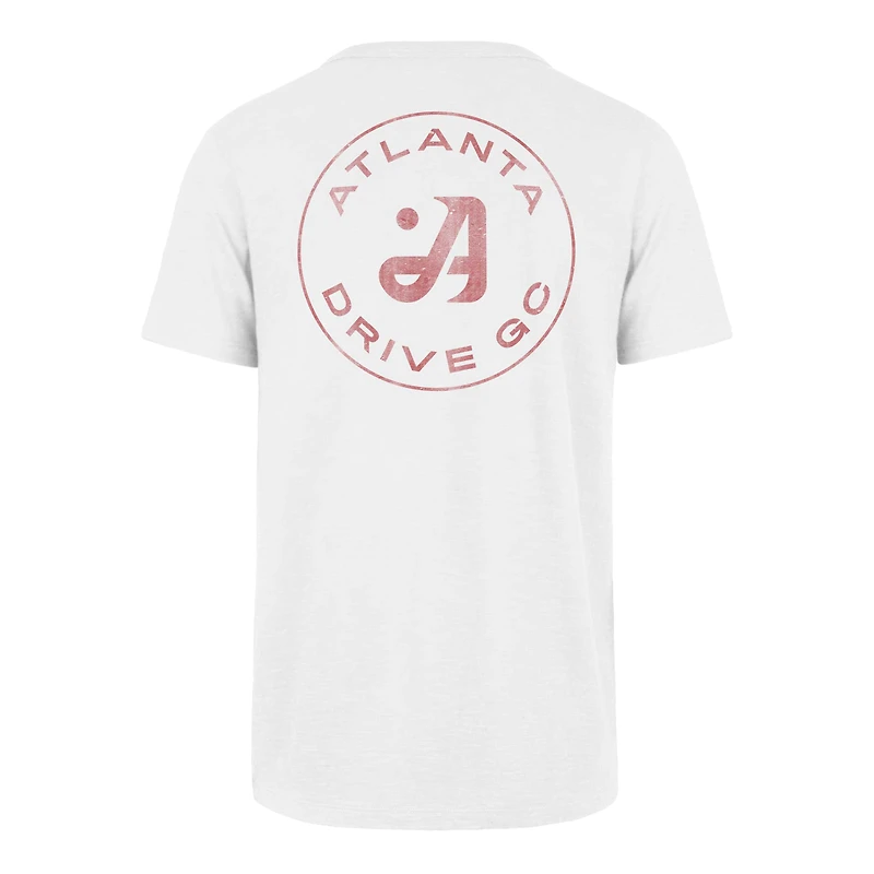 Men's '47  White TGL Atlanta Drive GC Backer Scrum T-Shirt