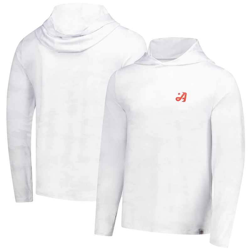 Men's  Gray Atlanta Drive GC Victory Destin Performance Hoodie