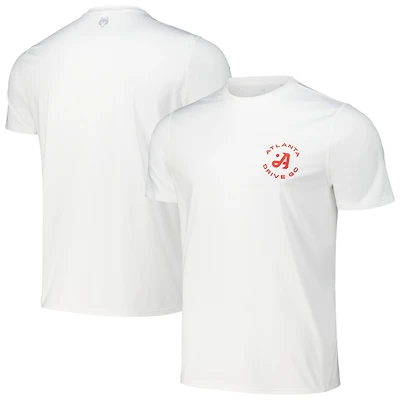 Men's Greyson Clothiers White Atlanta Drive GC Guide Sport Performance T-Shirt
