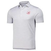 Men's johnnie-O Gray Atlanta Drive GC Huron Solid Featherweight Performance Polo