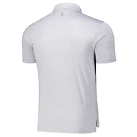 Men's johnnie-O Gray Atlanta Drive GC Huron Solid Featherweight Performance Polo