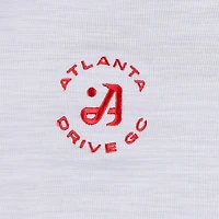 Men's johnnie-O Gray Atlanta Drive GC Huron Solid Featherweight Performance Polo