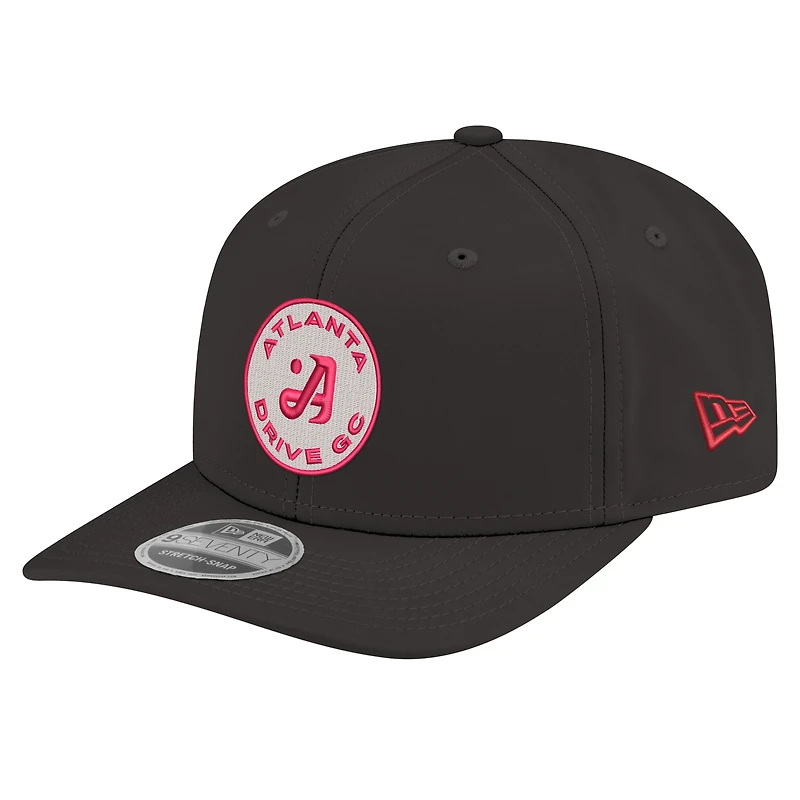 Casquette ajustable New Era Atlanta Drive GC Team COOLERA 9SEVENTY noire