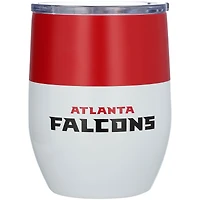Atlanta Falcons 16oz. Colorblock Stainless Steel Curved Tumbler