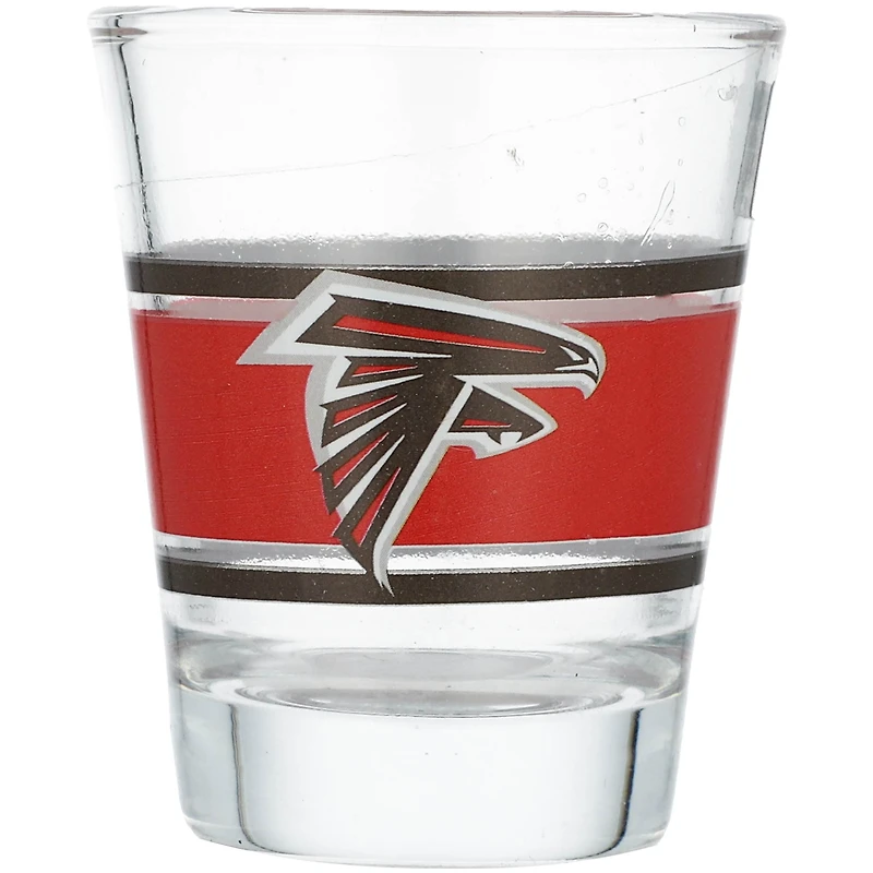 Verre à shot rayé Atlanta Falcons de 6 cl