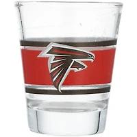 Verre à shot rayé Atlanta Falcons de 6 cl