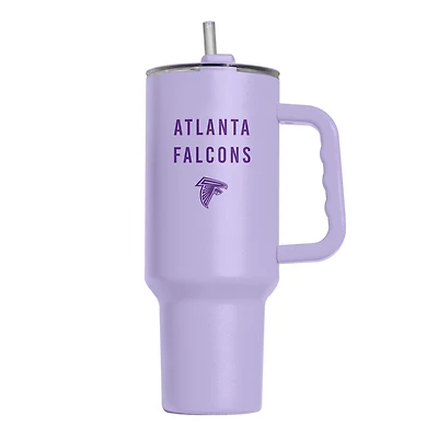 Faucons d'Atlanta 40oz. Gobelet Lavande Soft Touch