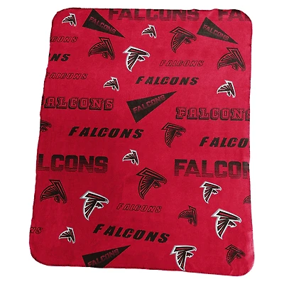 Couverture polaire classique Atlanta Falcons 50" x 60"