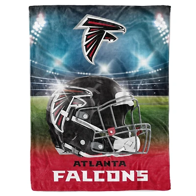 Couverture de lumières de stade 60" x 80" des Falcons d'Atlanta