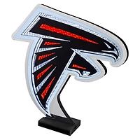 Lumière LED Infinity avec logo des Falcons d'Atlanta