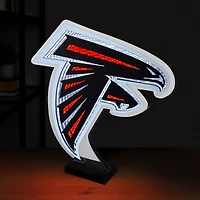Lumière LED Infinity avec logo des Falcons d'Atlanta