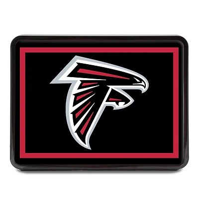 Atlanta Falcons Logo Housse d'attelage universelle en plastique 1,25" x 2"