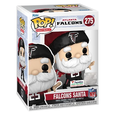 Atlanta Falcons Santa Funko Pop! 2024 Fanatics Exclusive Vinyl Figure